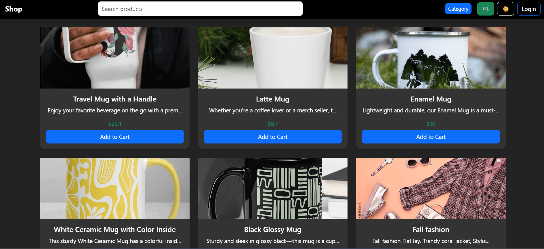 E-commerce Website